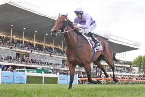 Tavarnelle in full flight at Moonee Valley